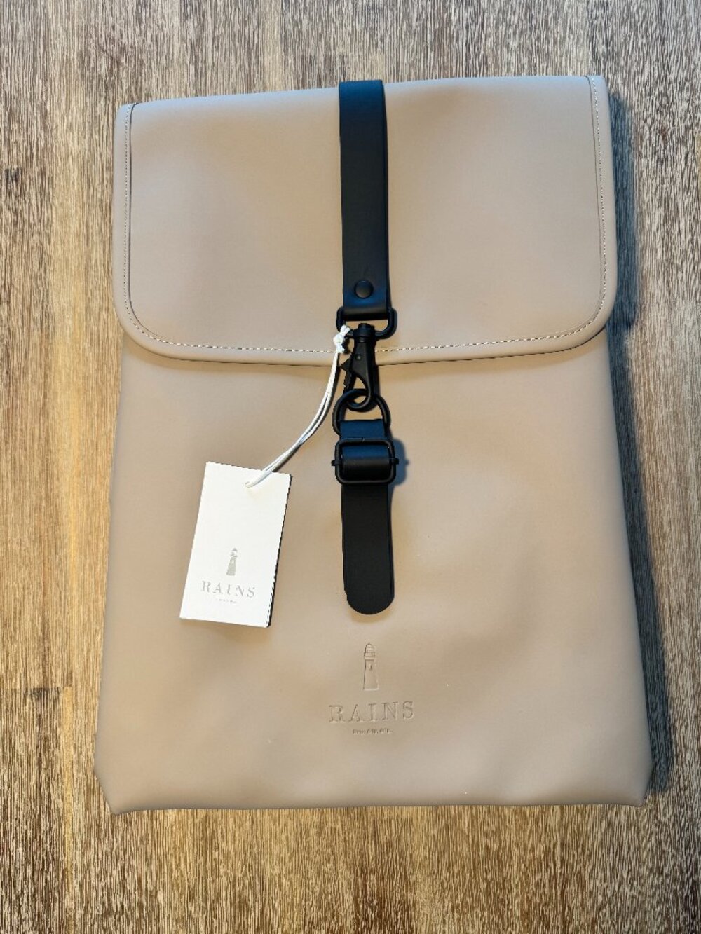 Rains Waterproof 'Rucksack' Backpack - Beige